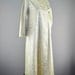 Reserved 1960s maxi dress Vintage dress coat 60s evening gown I Magnin metallic gold Size medium