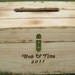 Large Rustic Wedding Card Box Keepsake Chest Woodburned Personalized Custom Wood