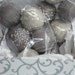 Cake Balls: Gift Box of Wedding Anniversary Cake Bitty Bites. Perfect for Silver 25th Anniversary!