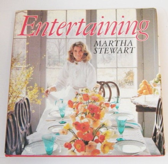 Vint. Martha Stewart Entertaining Book Hardcover by JunkMaster