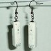 Miniature Wii-mote Earrings