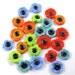 Lampwork Beads, Lampwork beads set, Lampwork Glass Beads, Flowers Beads (24) SRA