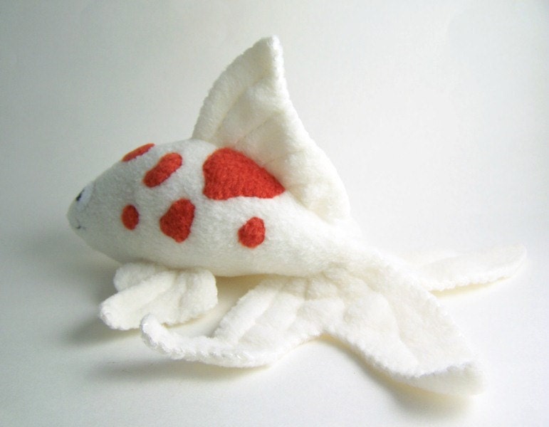 stuffed koi fish