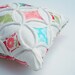 Pincushion Miniature Pillow Shabby Chic Cathedral Window Bliss - 5 Inches Square