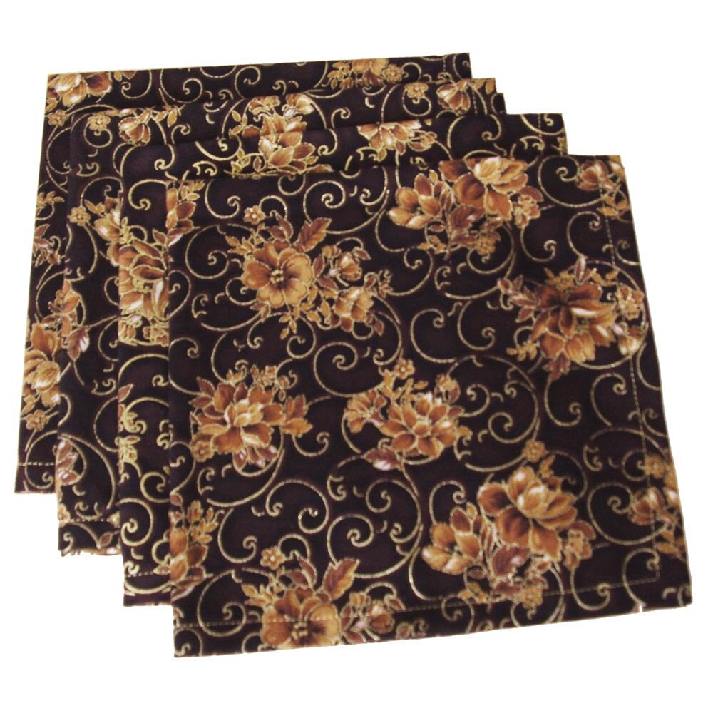 Moroccan Napkins Elegant Napkins Brown Napkins