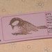 24 Chickadee Bird Tickets - Several Colors Available