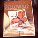 Vintage Latch Hook Pillow Kit Butterfly Pattern Deadstock