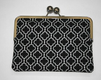 Gift for Women, Kindle Paperwhite Cover, Kindle Voyage Case, iPad Mini Case, iPad Mini 4 Case,, Teen girl Gifts, Black and White Metro Tiles
