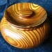 SUMAC WOOD BOWL WITH LID, Sumac box very rare item, FREE SHIPPING