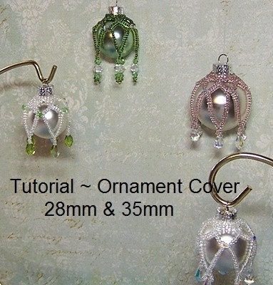 Tutorial, Swarovski Ornament Covers - Instant Download