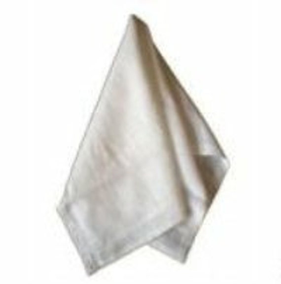 Blank Tea Towel Ideal for Hand Embroidery