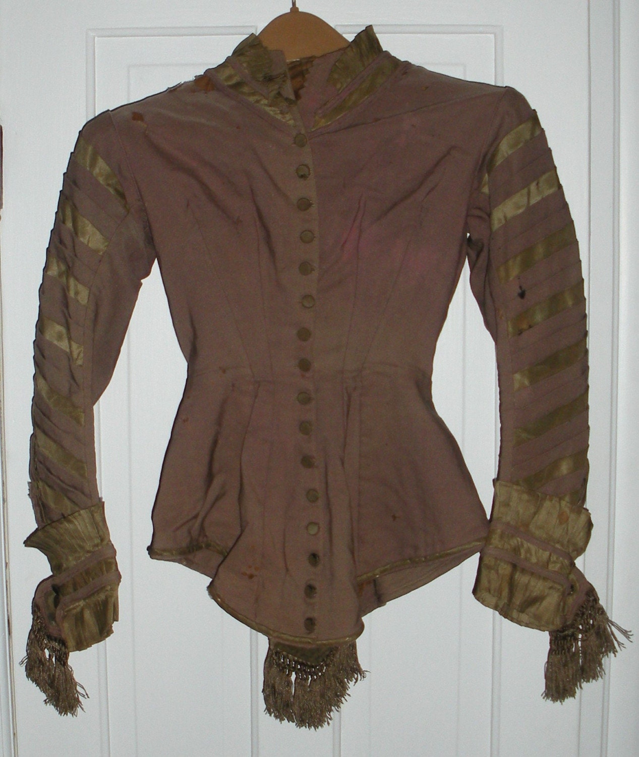 Antique Victorian Riding Jacket Fragile Condition