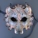 CUSTOM Fantasy Wolf Mask... Handmade Leather Mask Made to Order