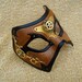 Time Bandit V3... original mixed media handmade steampunk mask