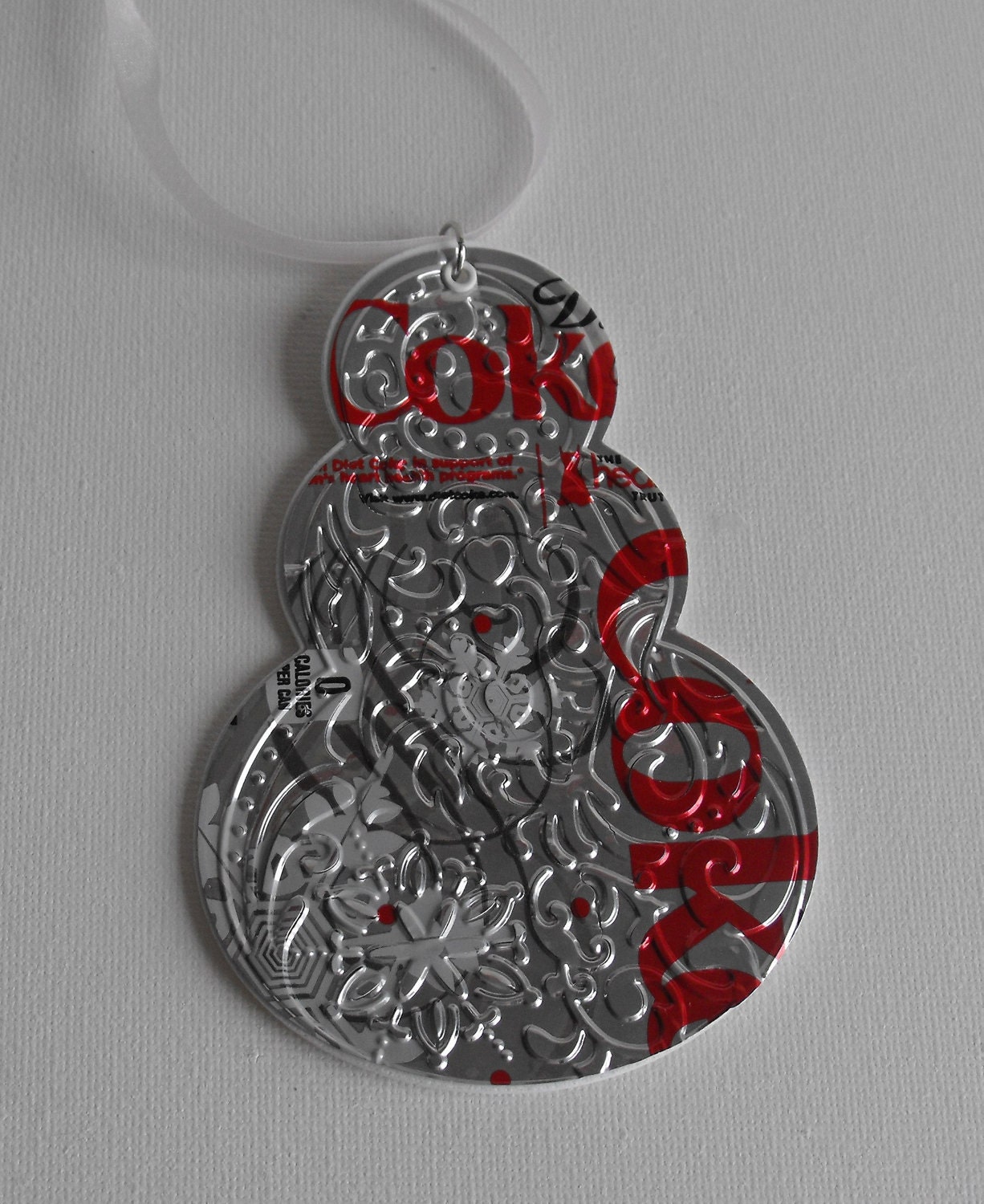 recycled snowman ornament made from soda pop cans fun and recycled snowman ornament made from soda pop cans fun and