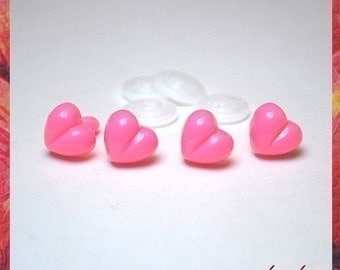 15 mm Black Plastic Nose Animal Amigurumi Safety Noses 6 ...