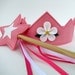 Wool Felt Crown and Wand