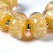 Lampwork Boro Beads - bbglassart - Honeysuckle - Artisan Glass Beads