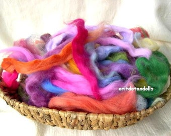 SALE-Merino wool hand dyed with eco colors, more then 30 colors 4oz/115gram