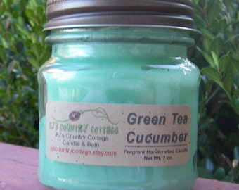 GREEN TEA CUCUMBER Candle