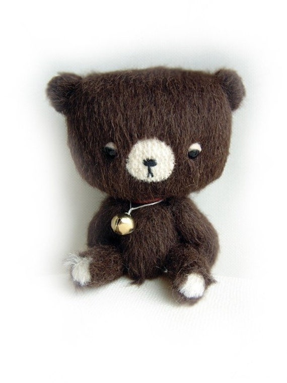 SLEEPY a Japanese anime bear teddy epattern by Jenny Lee of