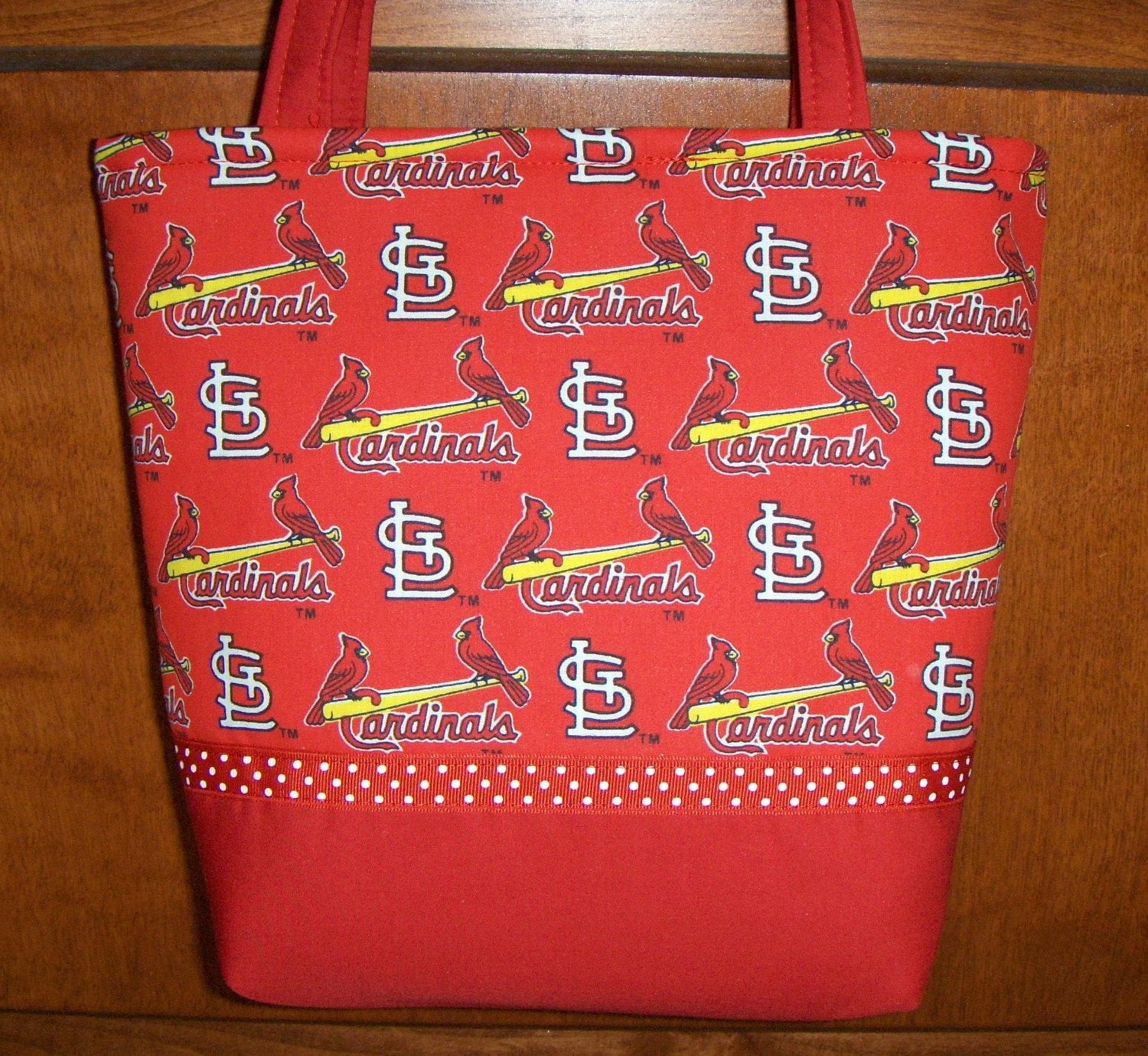 St. Louis Cardinals purse/tote bag handmade