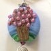 ON RESERVE FOR Sarah Beck - Spring Tree Glass Bead Pendant by Lara
