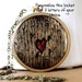 Locket, Wedding Necklace, Tree Locket, Personalized Gift, Wedding Favor, Heart Locket, Vintage Locket
