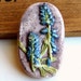 Handmade Polymer Clay Pendant/Focal - Imprint Series