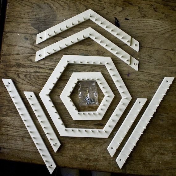 Love and Money Crafts Hexagon Lap Loom Set