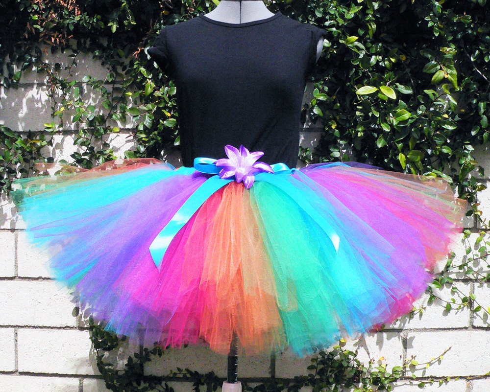 Tutu Adult Tutu Rainbow Tutu Adult Rainbow Tutu Teen Tutu