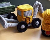 Monster Trucks...PDF Crochet Pattern