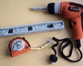Carpenter's Tools...PDF Crochet Pattern