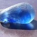 RAINDROP SWIRL - Sea Glass Pendant NECKLACE