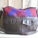 Aztec Navajo Dark Brown Leather Tundra laptop overnight bag