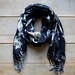 Galaxy Scarf - hand-dyed tie dye - Style B