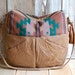 Sandy Brown Tundra with navajo fabric
