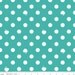 NEW from Riley Blake, Apple of my Eye by The Quilted Fish, Apple DOT Blue Last 34.5 Inches