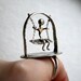 Swinging Man Ring II - Wearable Sculpture