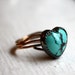 Turquoise Heart Nest Ring