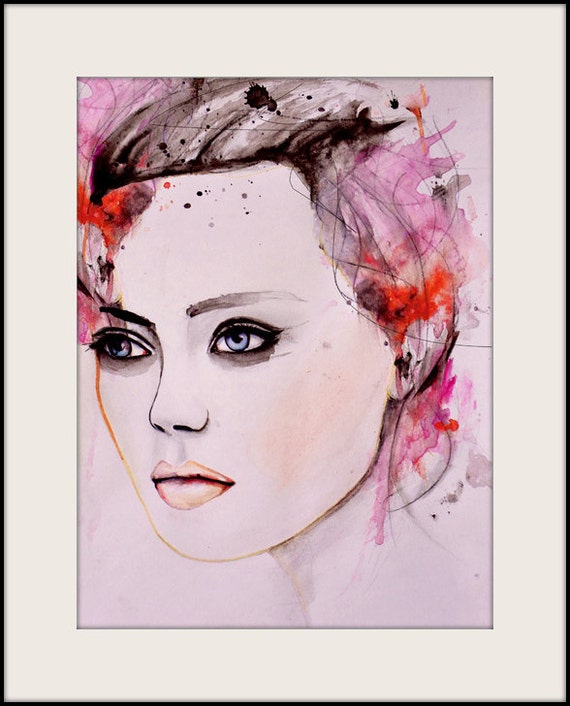 Jewel Art Print by LeighViner on Etsy