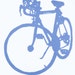 Bicycle Art Stationary - Neighborhood Bike Notecards