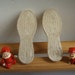 espadrille jute soles . kids sizes . 19 to 31 European sizes