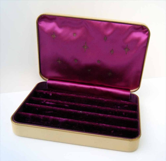 Vintage Farrington Texol Jewelry Box by Vintageworks on Etsy
