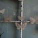 Mon Petit Papillon - Vintage 1952 French Book Pages Butterfly Banner