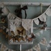 Enchanted - Vintage Embroidery Flower Lace Banner
