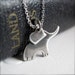 Baby Elephant Necklace - Sterling Silver Ellie