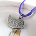 reserved for Kathryn - Peace Bird necklace - sterling silver peace dove necklace