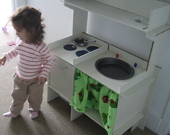 Build a Cardboard Play Kitchen