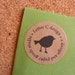 Kraft Little Bird Return Address Labels